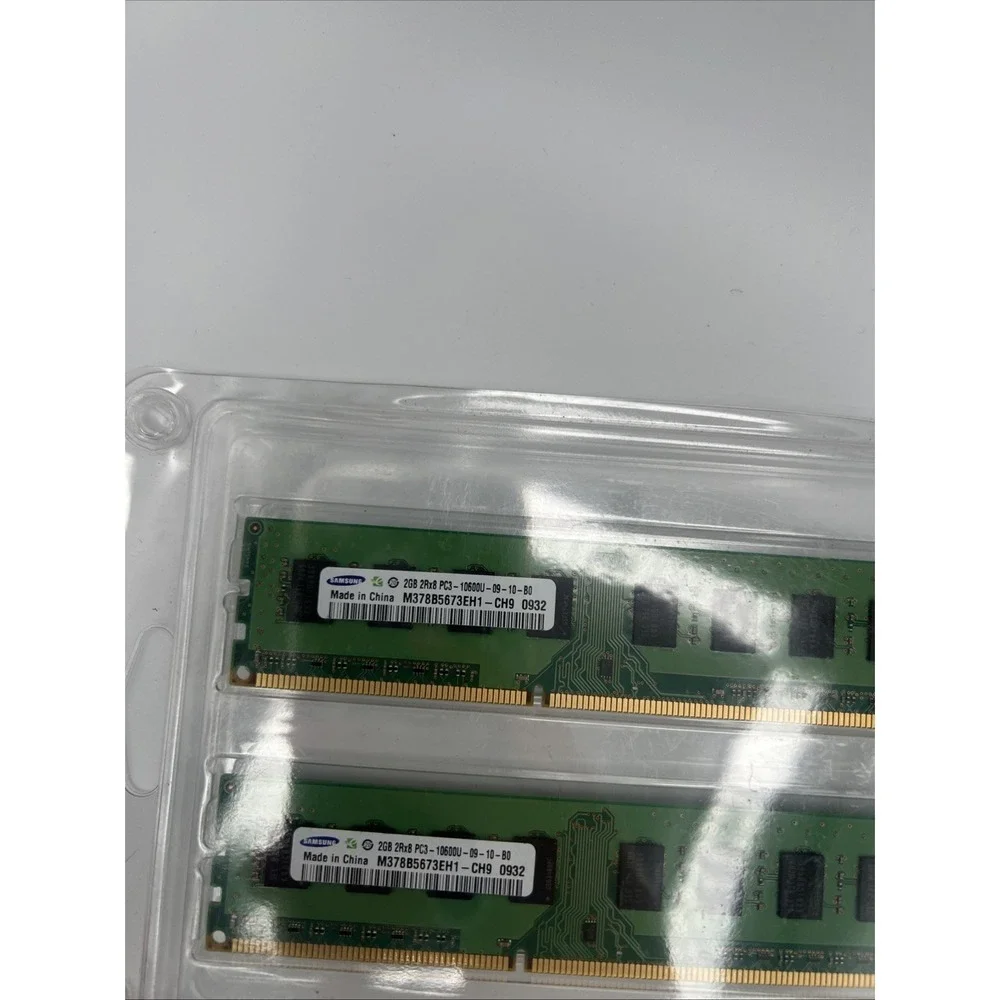 Samsung 4GB (2X2GB) 2Rx8 PC3-10600U‎ Memory M378B5673EH1-CH9 DDR3